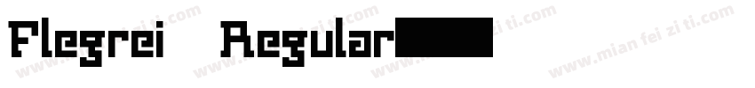 Flegrei Regular字体转换
